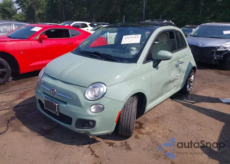 2015 Fiat 500 Sport z USA, uszkodzony, nr VIN 3C3CFFBR7FT560611